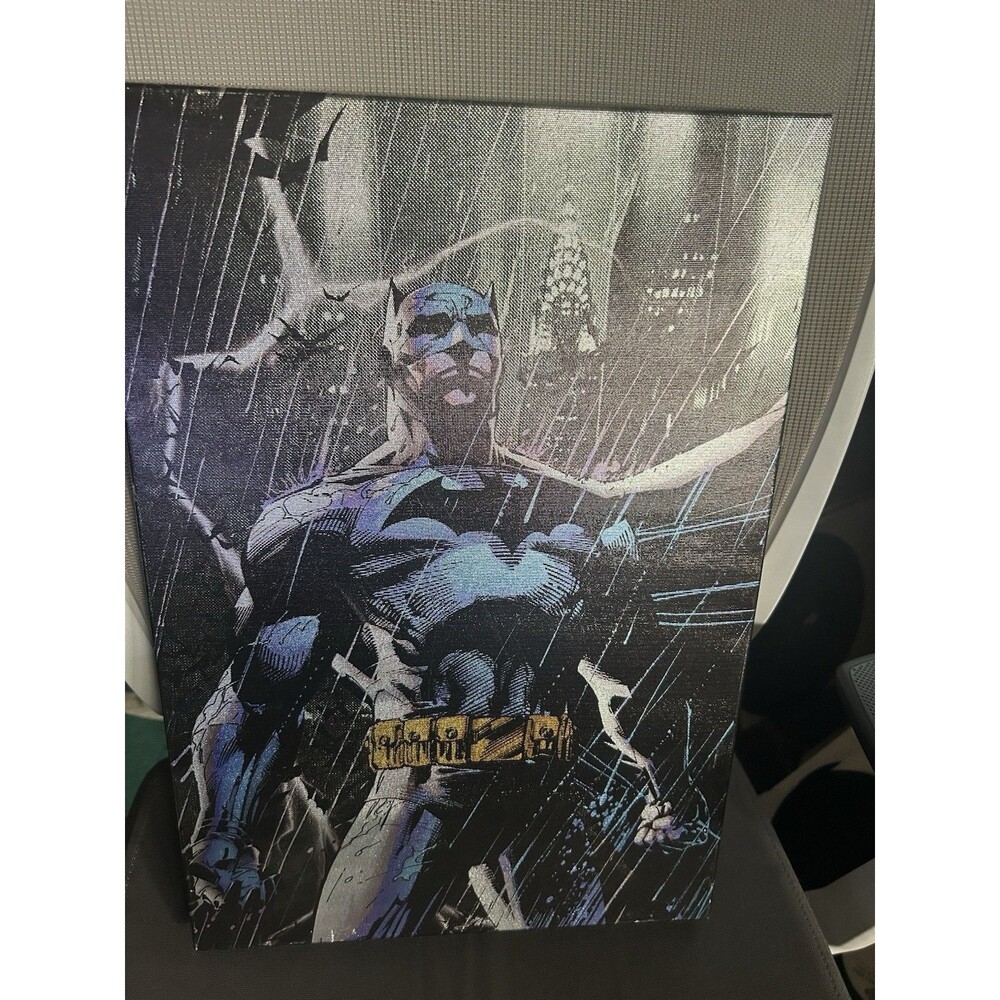 Batman painting - DC comics - 14 Inch Wide, 18 Inch Long